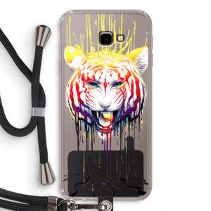 Fading: Samsung Galaxy J4 Plus Transparant Hoesje met koord