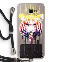 Fading: Samsung Galaxy J4 Plus Transparant Hoesje met koord