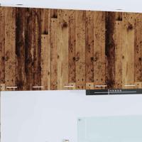 Hangkast Riga Oude Hout en Wit 40 x 31 x 80 cm Bewerkt hout Hangkast Riga Oude Hout en Wit 40 x 31 x 80 cm Bewerkt hout