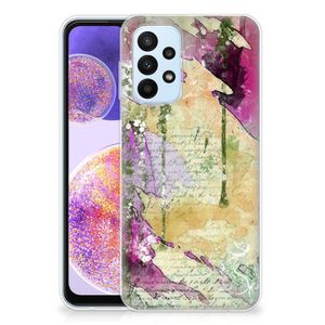 Hoesje maken Samsung Galaxy A23 Letter Painting