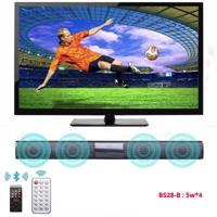 20W TV geluidsbalk Bluetooth Speaker FM radio home theater systeem draagbare draadloze subwoofer Bass MP3 muziek Boombox voor Xiaomi