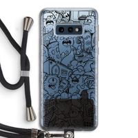 Vexx Black City : Samsung Galaxy S10e Transparant Hoesje met koord