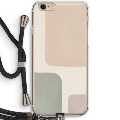 Geo #7: iPhone 6 / 6S Transparant Hoesje met koord