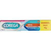 Corega Ultra kleefcreme voor de gebitsprothese Corega Ultra kleefcreme voor de gebitsprothese