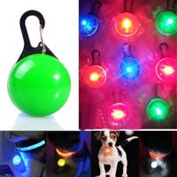 LED zaklamp hond kat kraag gloeiende hanger lichtgevende Bright decoratie kragen (groen)