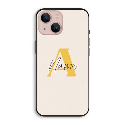 Amber Script: iPhone 13 Biologisch afbreekbaar hoesje