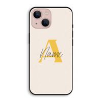 Amber Script: iPhone 13 Biologisch afbreekbaar hoesje