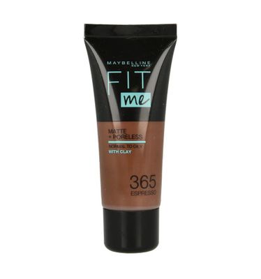 Fit Me matte & poreless foundation 365 espresso