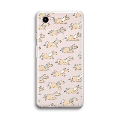 Ponys: Google Pixel 3 Transparant Hoesje