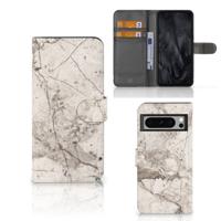 Google Pixel 8 Pro | Bookcase | Marmer Beige