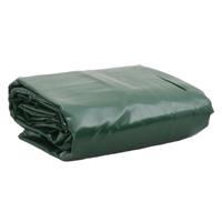 VidaXL Dekzeil 650 g/m² 3x6 m groen