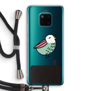 Birdy: Huawei Mate 20 Pro Transparant Hoesje met koord