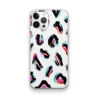 Cheetah color: iPhone 12 Pro Transparant Hoesje