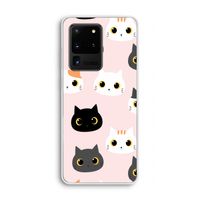Katten: Samsung Galaxy S20 Ultra Transparant Hoesje