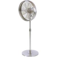 Lucci AIR Breeze Staande ventilator 50 W (Ø x h) 41 cm x 1220 mm Chroom - thumbnail