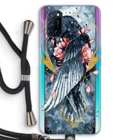 Golden Raven: Oppo A52 Transparant Hoesje met koord