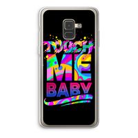 Touch Me: Samsung Galaxy A8 (2018) Transparant Hoesje