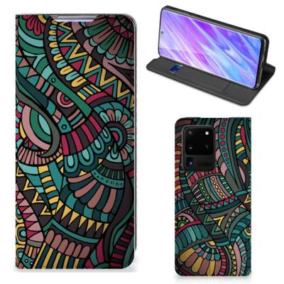 Samsung Galaxy S20 Ultra | Hoesje met Magneet | Aztec