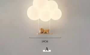 WonderGlow Dierenfiguur Wandlamp voor Kinderkamer