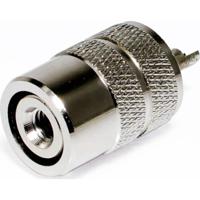 Albrecht PL-stekker 10stk. PL 259/RL, PL-Stecker, lang, 6mm T377