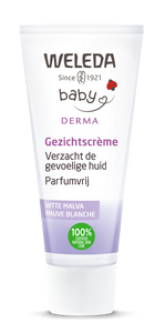 Weleda Baby Sensitive Witte Malva Gezichtscrème