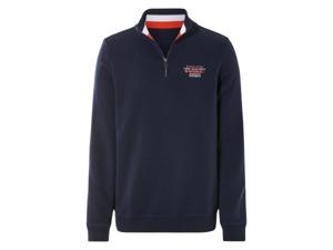 LIVERGY Heren sweater (Marineblauw, XL)