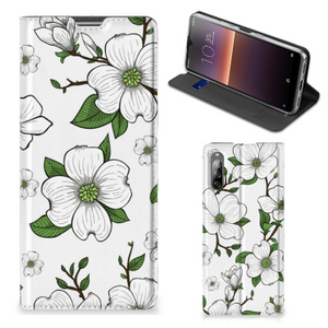 Sony Xperia L4 Smart Cover Dogwood Flowers