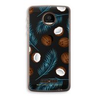 Kokosnoot roze: Motorola Moto Z Force Transparant Hoesje Kokosnoot roze: Motorola Moto Z Force Transparant Hoesje