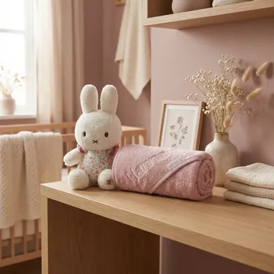 Nijntje Knuffel Lucky Blossom met badcape