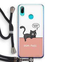 GSM poes: Huawei P Smart (2019) Transparant Hoesje met koord GSM poes: Huawei P Smart (2019) Transparant Hoesje met koord