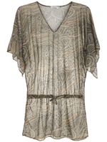 Amir Slama robe de plage imprimée - Multicolore