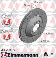 Remschijf FORMULA Z REMSCHIJF 460452470