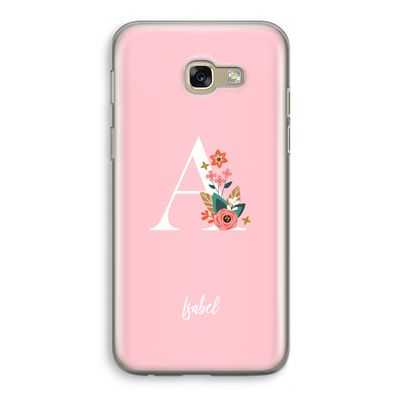 Pink Bouquet: Samsung Galaxy A5 (2017) Transparant Hoesje
