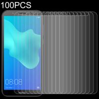 100 PCS 0.26 mm 9u 2.5 D getemperd glas film voor Huawei Y5 Prime (2018)