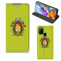 Samsung Galaxy A21s Magnet Case Doggy Biscuit - thumbnail