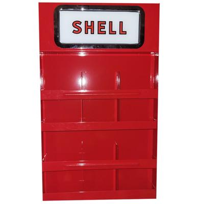 Shell Kaarten Rek - Rood