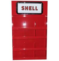 Shell Kaarten Rek - Rood