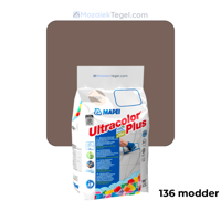 Mapei | Ultracolor Plus | 136 Modder | Cementgebonden | Voegmiddel | 5KG
