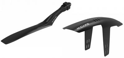 Polisport spatbordenset X Cape 26/27.5/29 inch 82 mm zwart