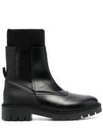 Calvin Klein bottines chelsea en cuir - Noir - thumbnail