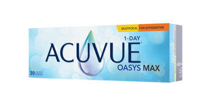 Acuvue Oasys MAX 1-Day Multifocal for Astigmatism (30 lenzen) - Contactlenzen > Torisch,Multifocaal | 123Optic.com