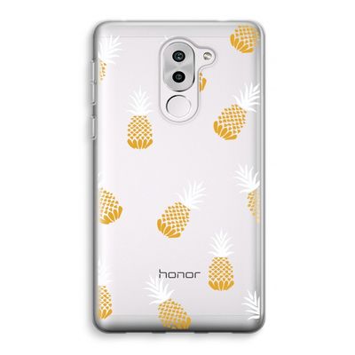 Ananasjes: Honor 6X Transparant Hoesje
