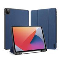 iPad Pro 12.9 2020/2021/2022 Dux Ducis Domo Tri-Fold Smart Folio Hoesje - Blauw - thumbnail
