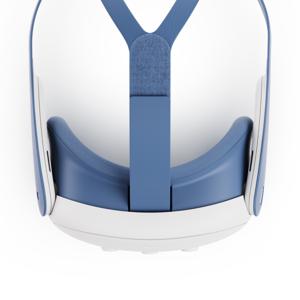 META 137252 slimme draagbare accessoire Gezichtsinterface + hoofdband Blauw Stof/Weefsel
