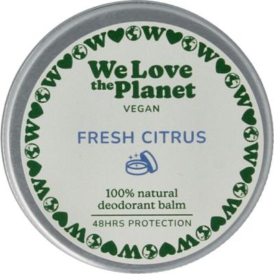 We Love deodorant balm fresh citrus ve
