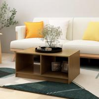 Salontafel 75x50x33,5 cm massief grenenhout honingbruin