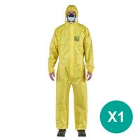 Ansell AlphaTec 2300/132 Overall chemische bescherming geel - maat XL