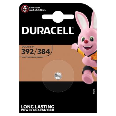 Batterij Duracell knoopcel 1x392/384 alkaline Ø7,9mm 1,5V-45mAh | 10 stuks Batterij Duracell knoopcel 1x392/384 alkaline Ø7,9mm 1,5V-45mAh | 10 stuks