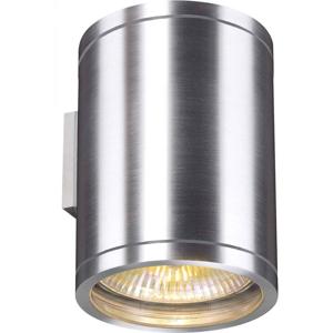 SLV Rox 1000334 LED-buitenlamp (wand) GU10 Aluminium (geborsteld)