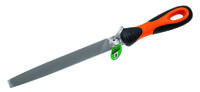Bahco Handblokvijl ERGO™ | met veiligheidsring | met hecht | platspits | basterd | 200mm - TAH1-110-08-1-2